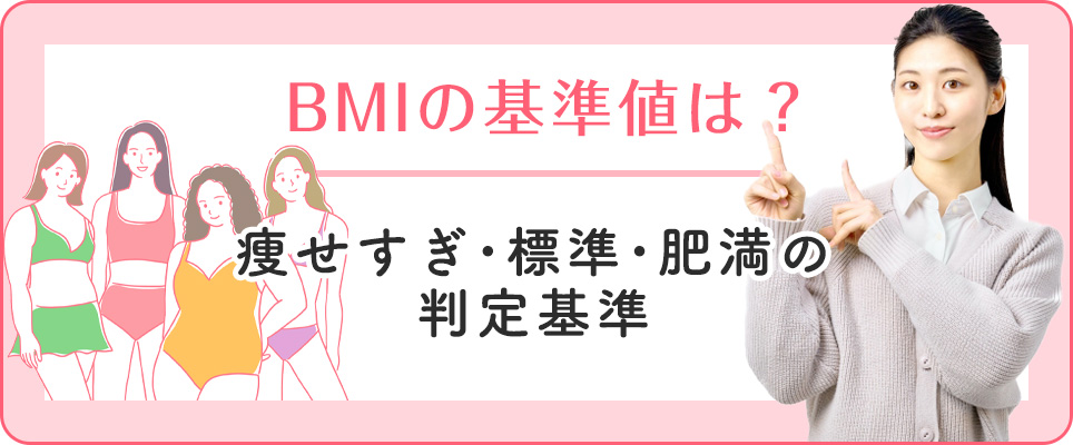 BMIの判定基準