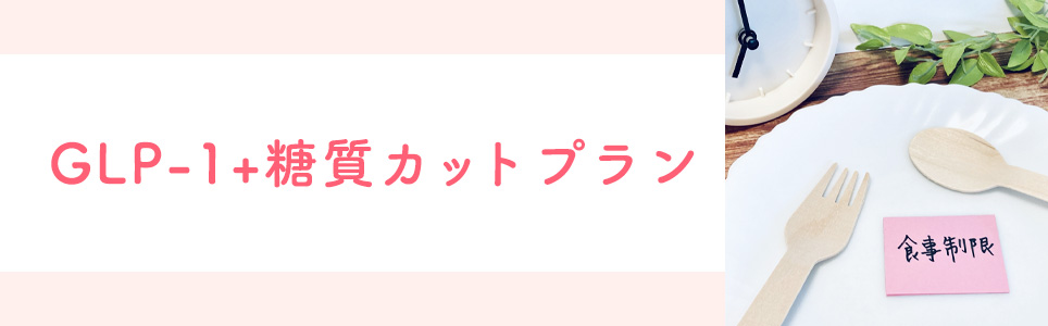 GLP-1+糖質カットプラン
