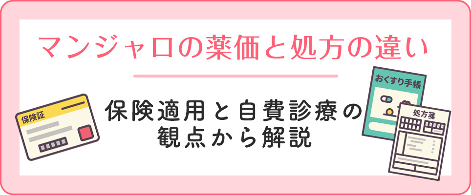 マンジャロの保険適用について
